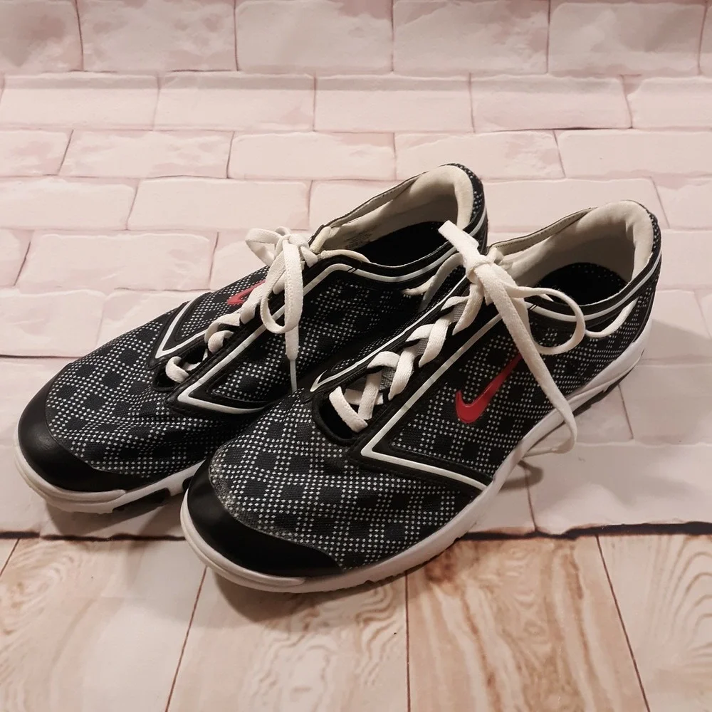 Nike Air Summer Lite 3 Golf Shoes Womens Size 9 US Black Tongueless Lightweight